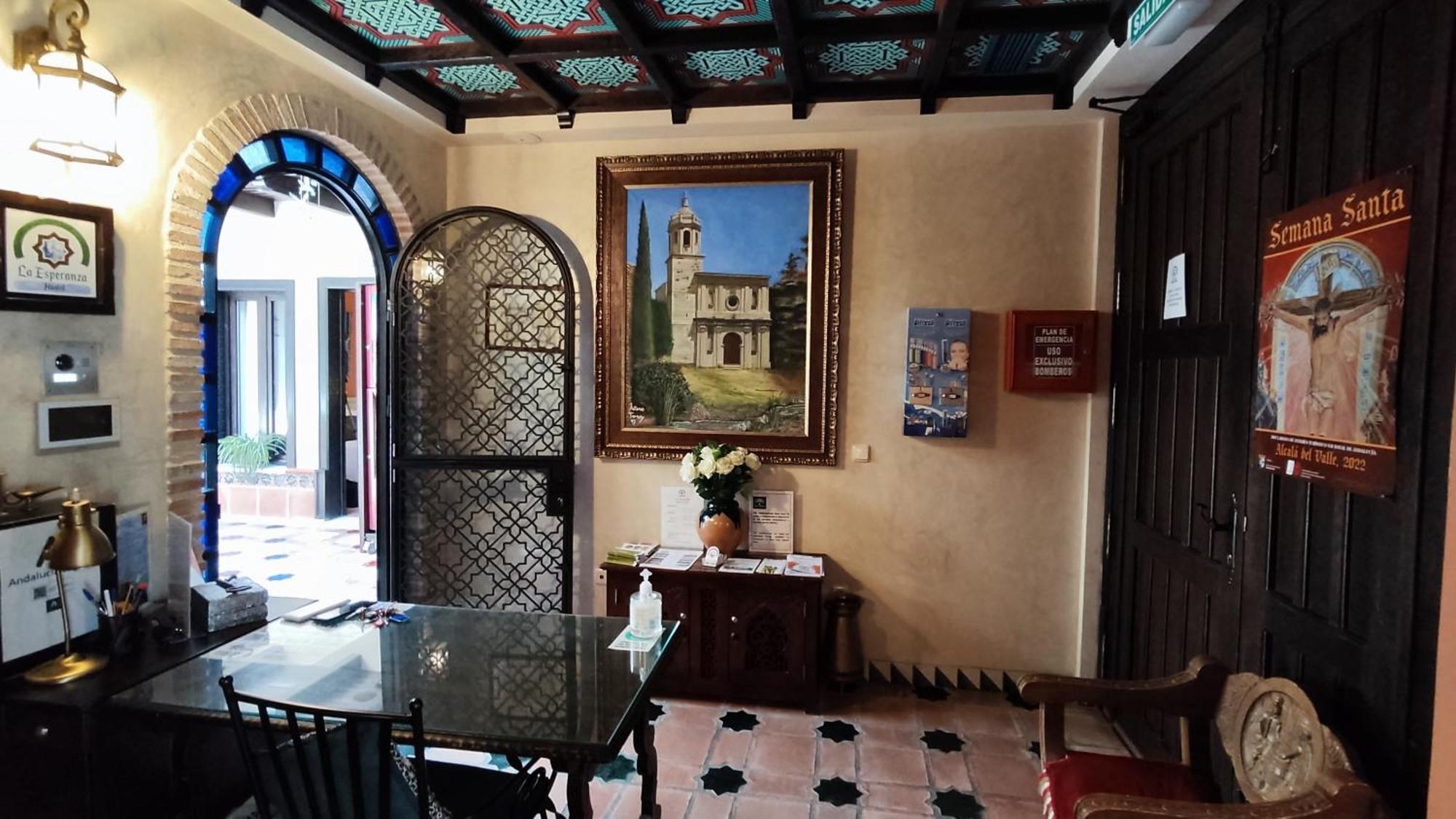 Hotel La Esperanza Alcalá del Valle Esterno foto